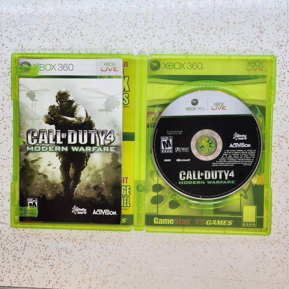 Call of Duty 4 Modern Warfare for XBox 360